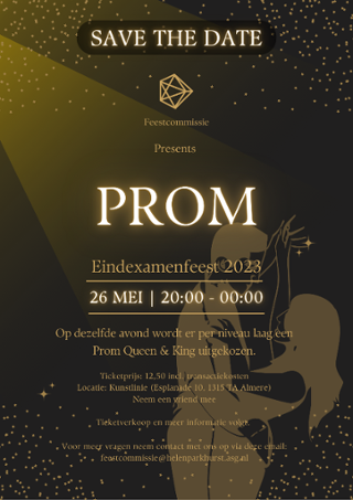 PROM - Eindexamenfeest