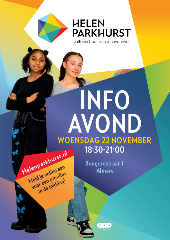 Informatie avond + Proeflesmiddag - woe. 22 november 2023