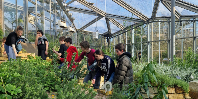 Excursie Milieuraad naar de Hortus Botanicus